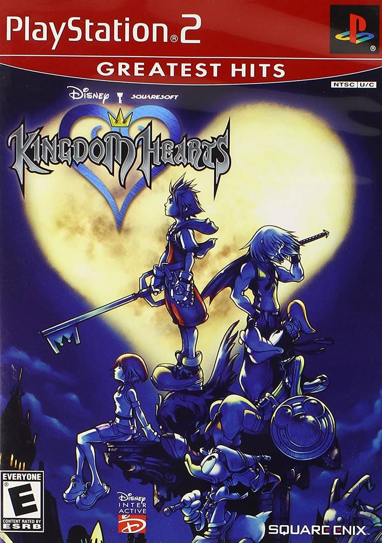 kingdom hearts cover art ps2
