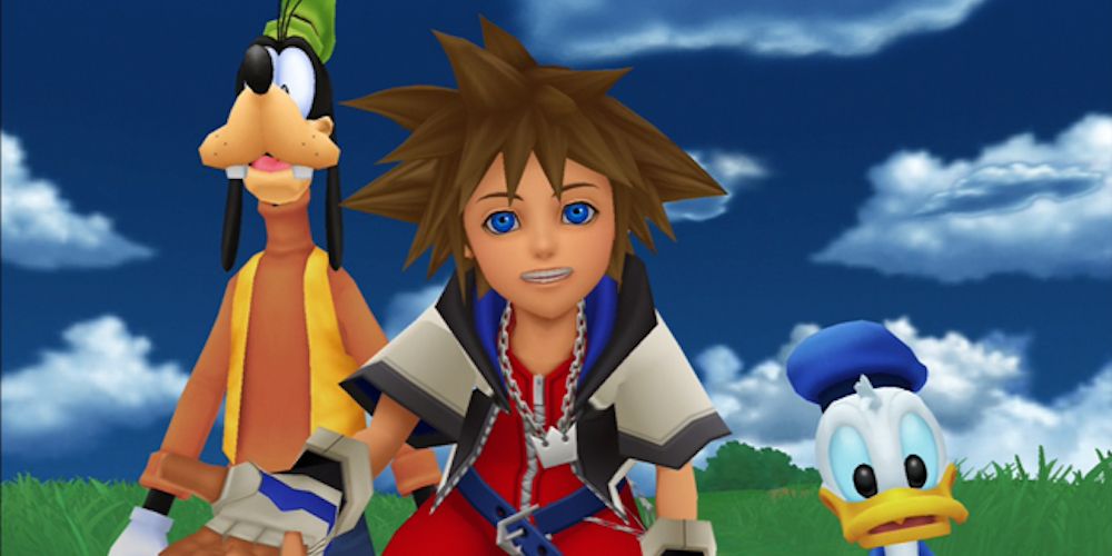 kingdom hearts sora donald and goofy ending