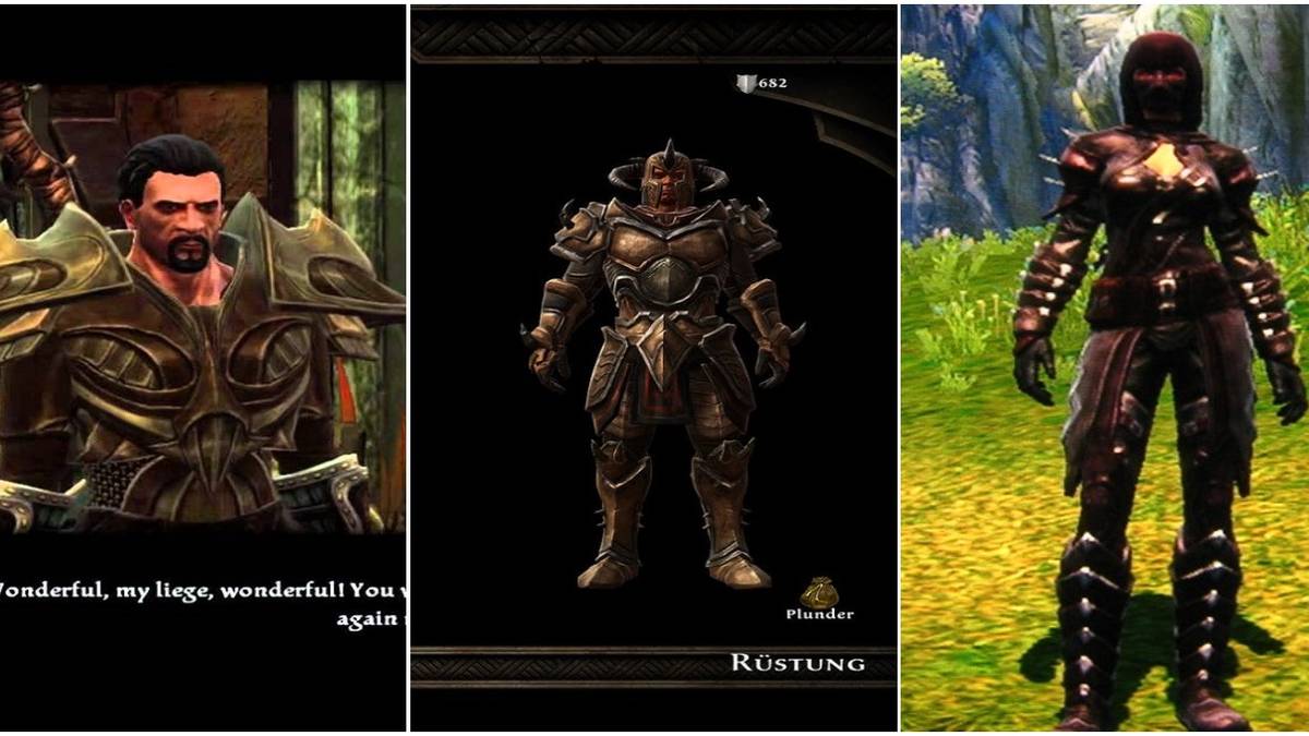 kingdoms of amalur armor sets