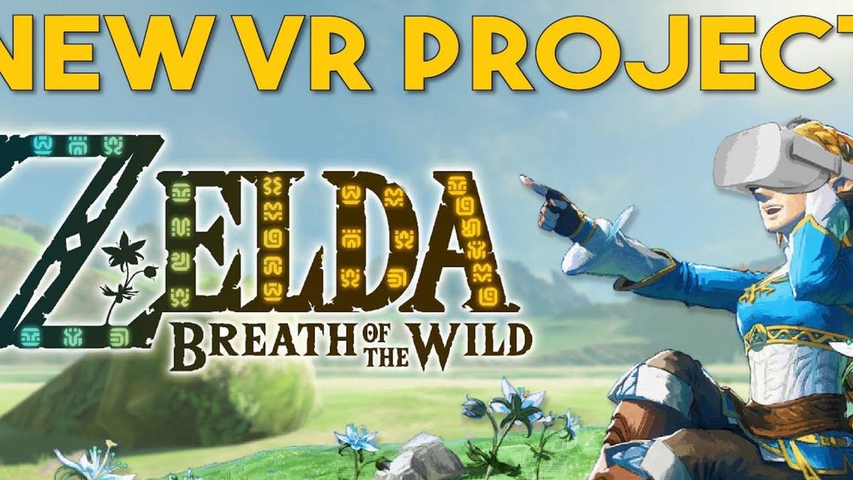 zelda breath of the wild vr project