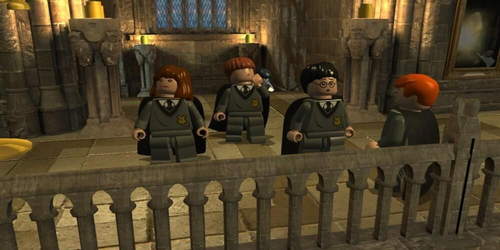 LEGO Harry Potter, Ron and Hermione in Hogwarts