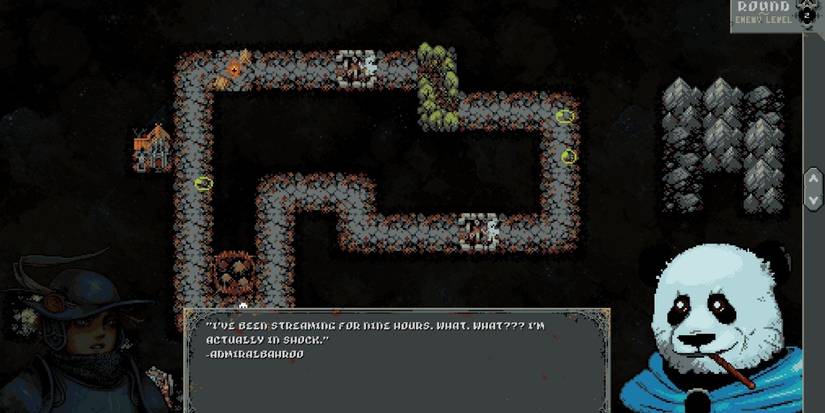 screenshot of loop hero gameplay trailer