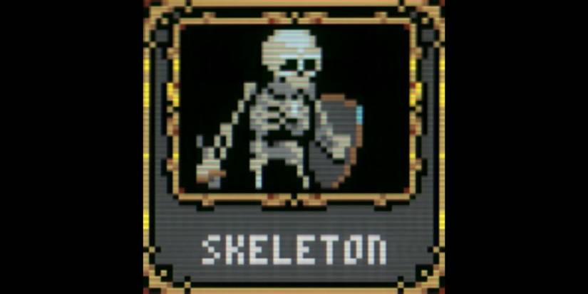 loop hero skeleton card
