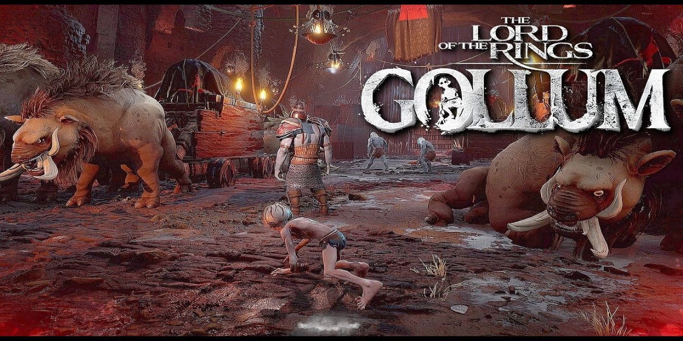 lord of the rings gollum gameplay