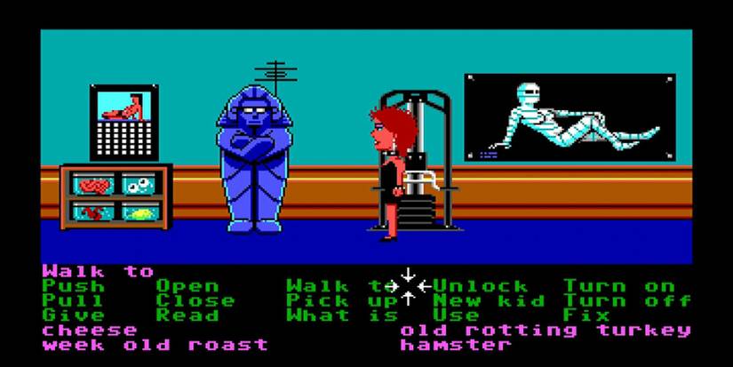 Maniac Mansion gameplay