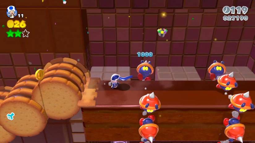 mario 3d world bowser-3 green star 2