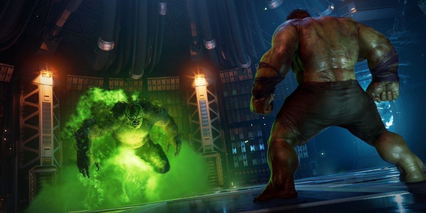 marvel's avengers hulk fight