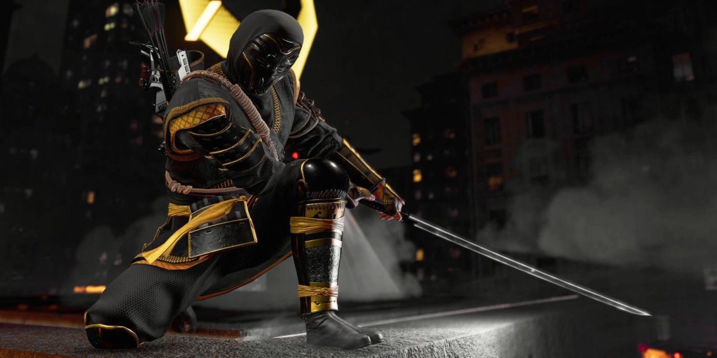 marvels avengers hawkeye ronin outfit in-game