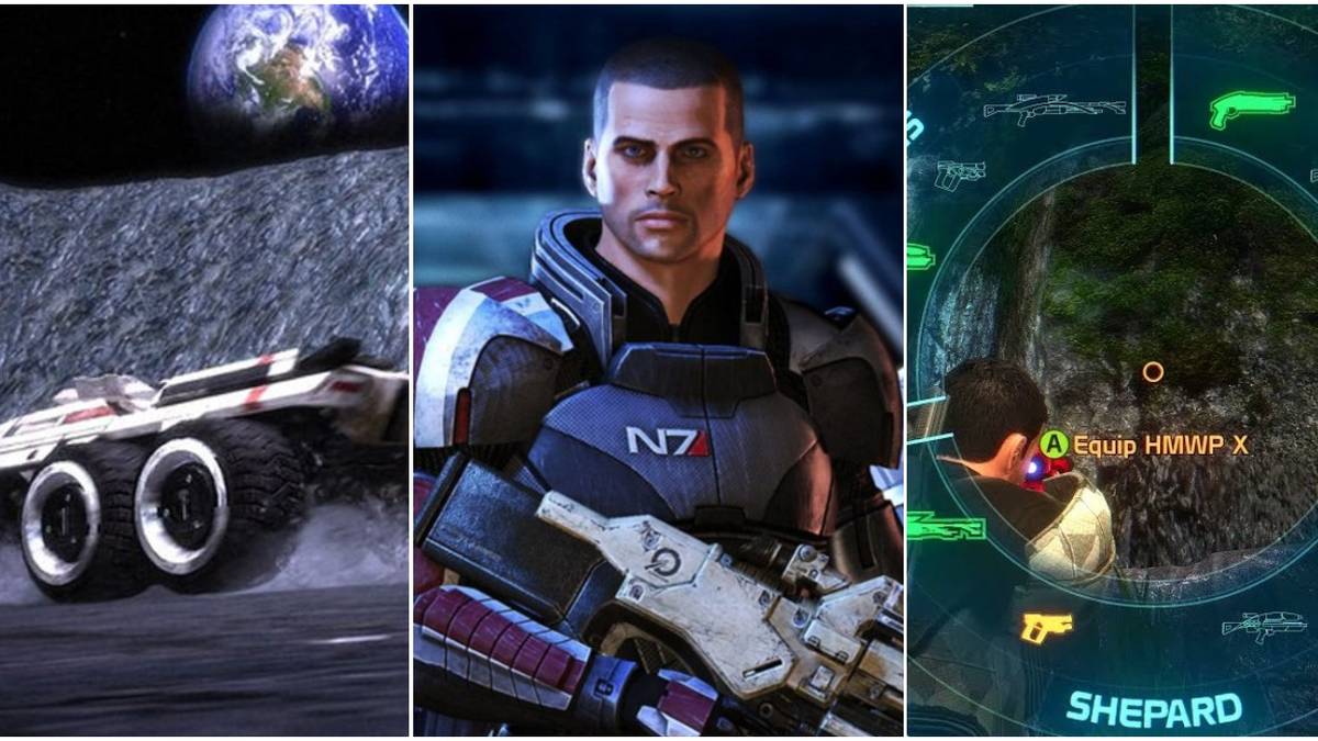 MAKO, an image of Shepard, and the ME1 controller mod