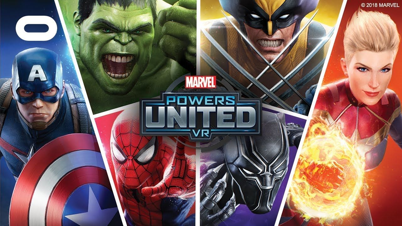 Title card for Marvel Powers United VR