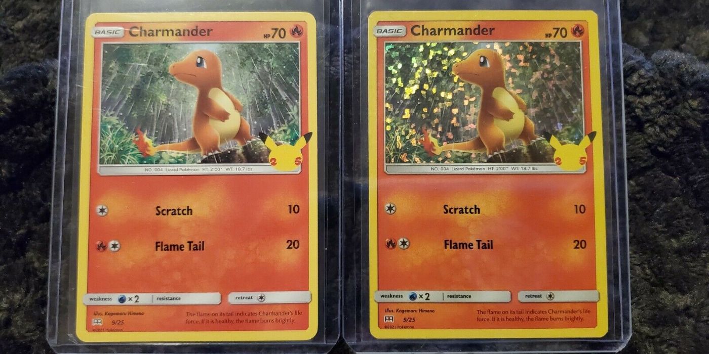 mcdonald's pokemon cards charmander holographic