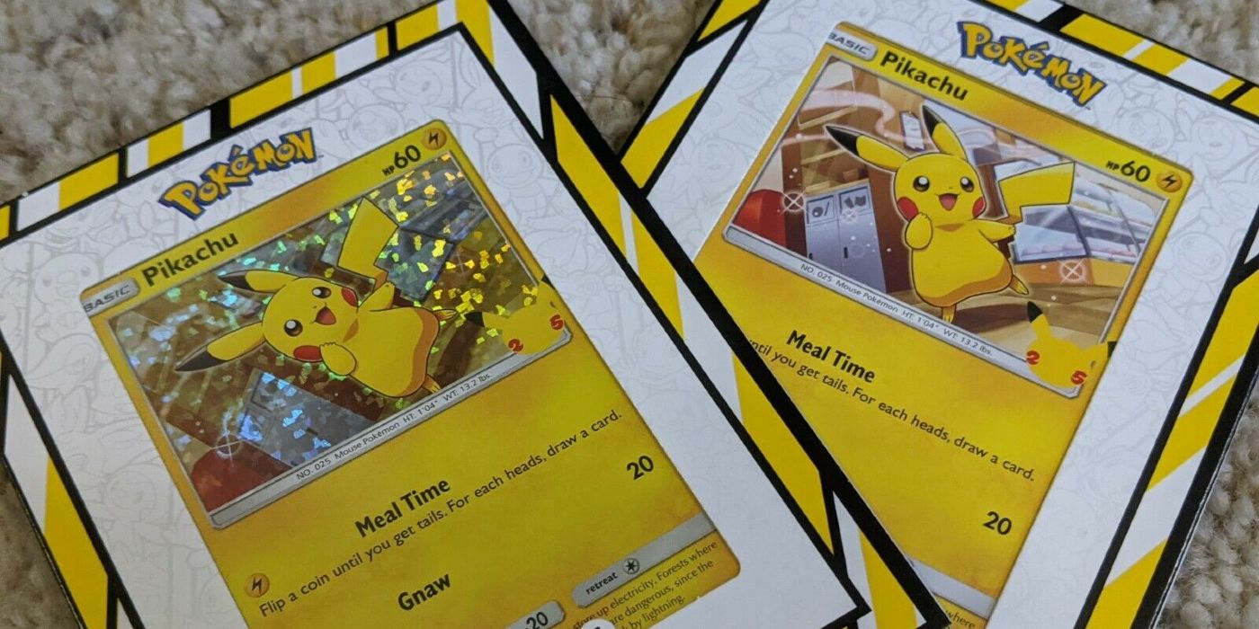 2021 mcdonalds pikachu card