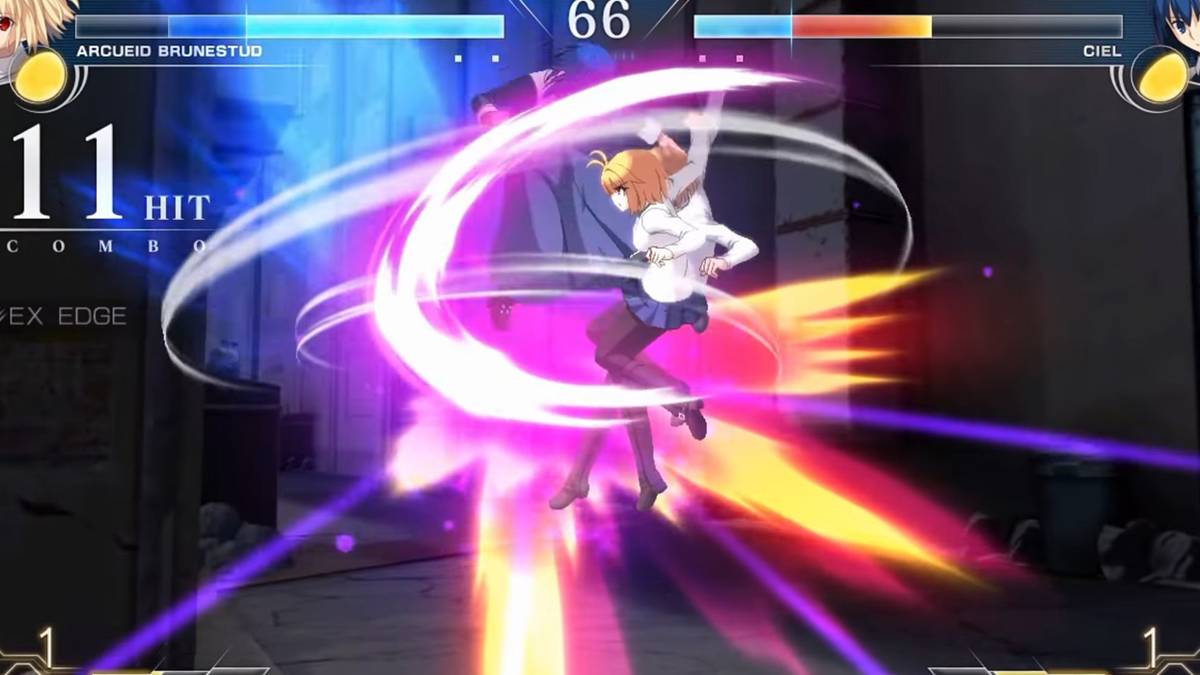 Melty Blood Type Lumina Gameplay