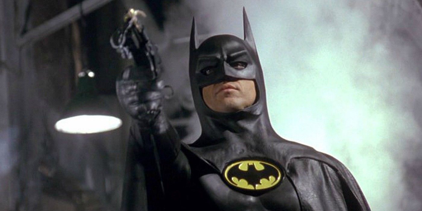 Flash Michael Keaton as Batman