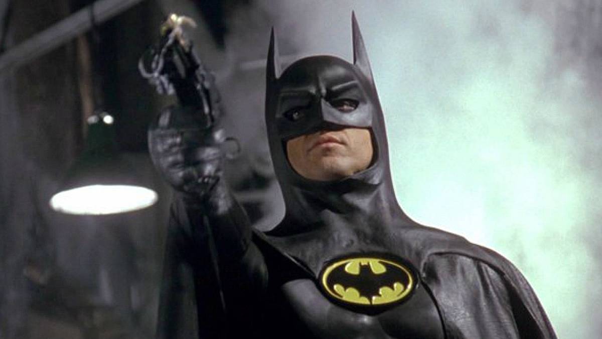 Flash Michael Keaton as Batman