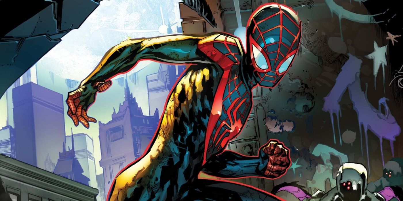 spider-man miles morales comic book art