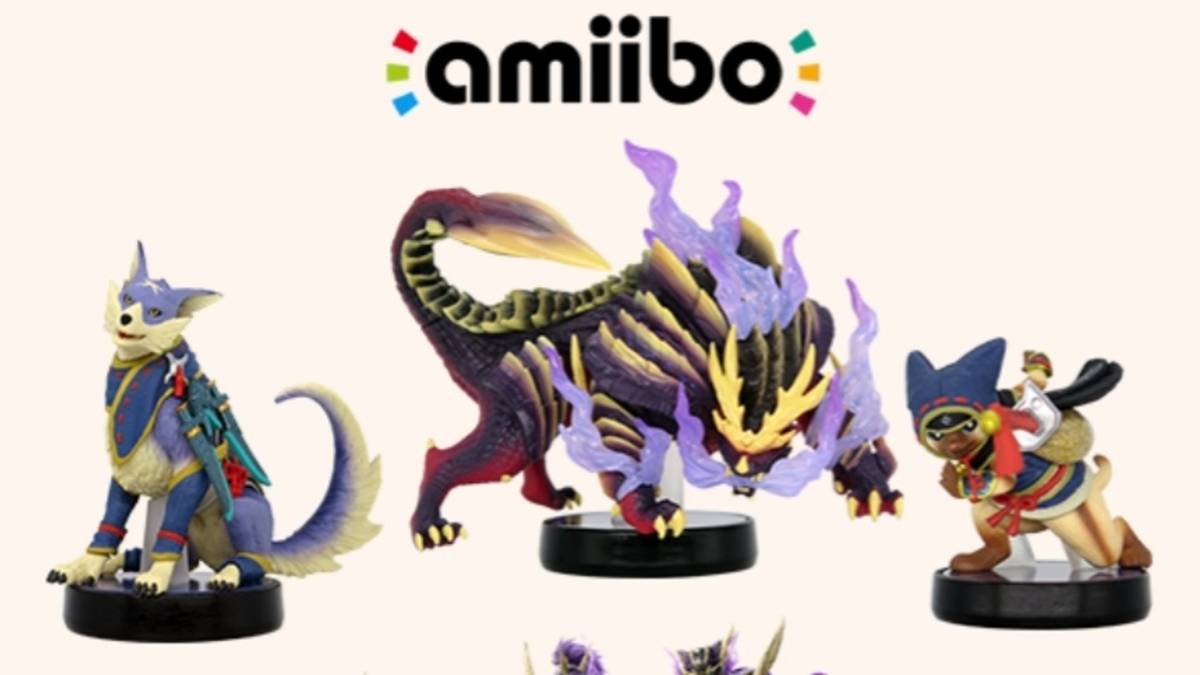 monster hunter rise amiibo