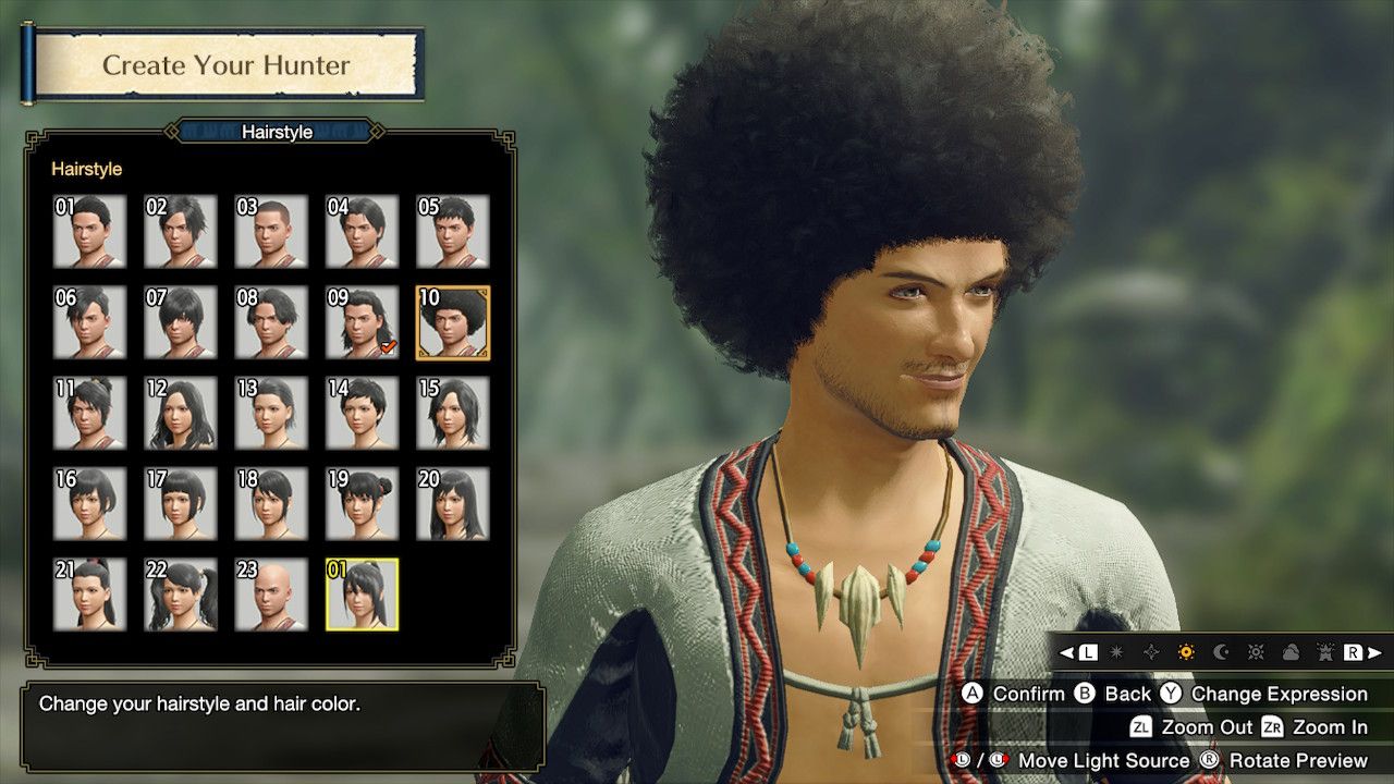 monster hunter rise hairstyle