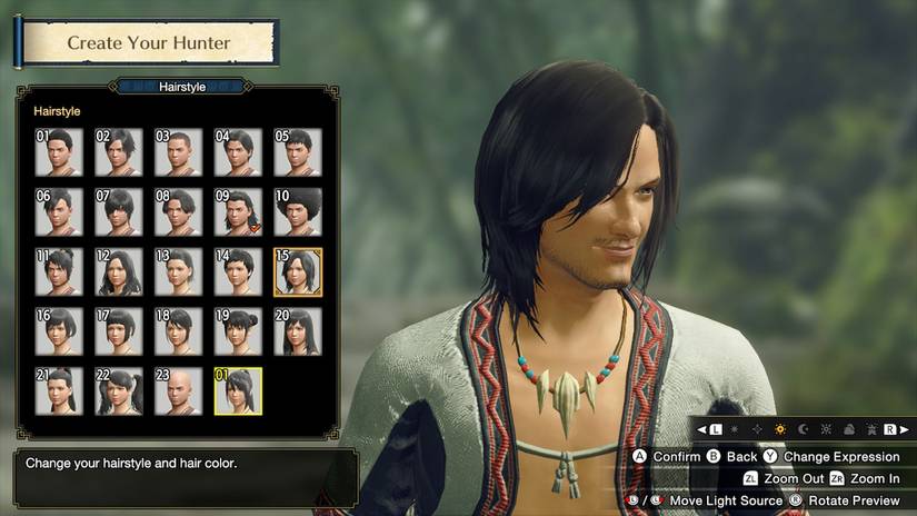 monster hunter rise hairstyle