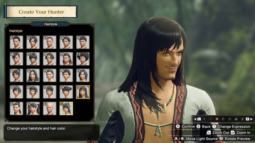 monster hunter rise hairstyle