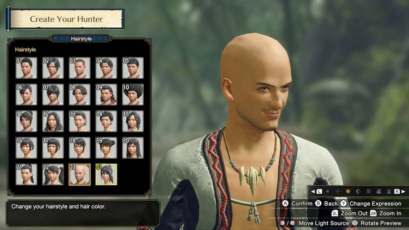monster hunter rise hairstyle