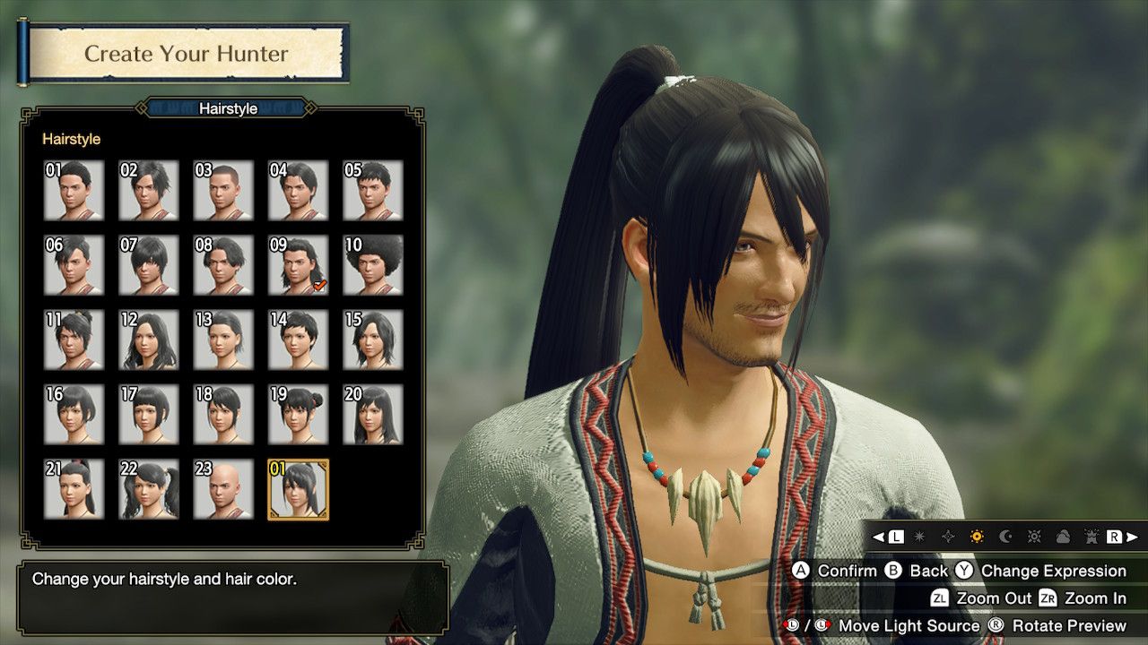 monster hunter rise hairstyle