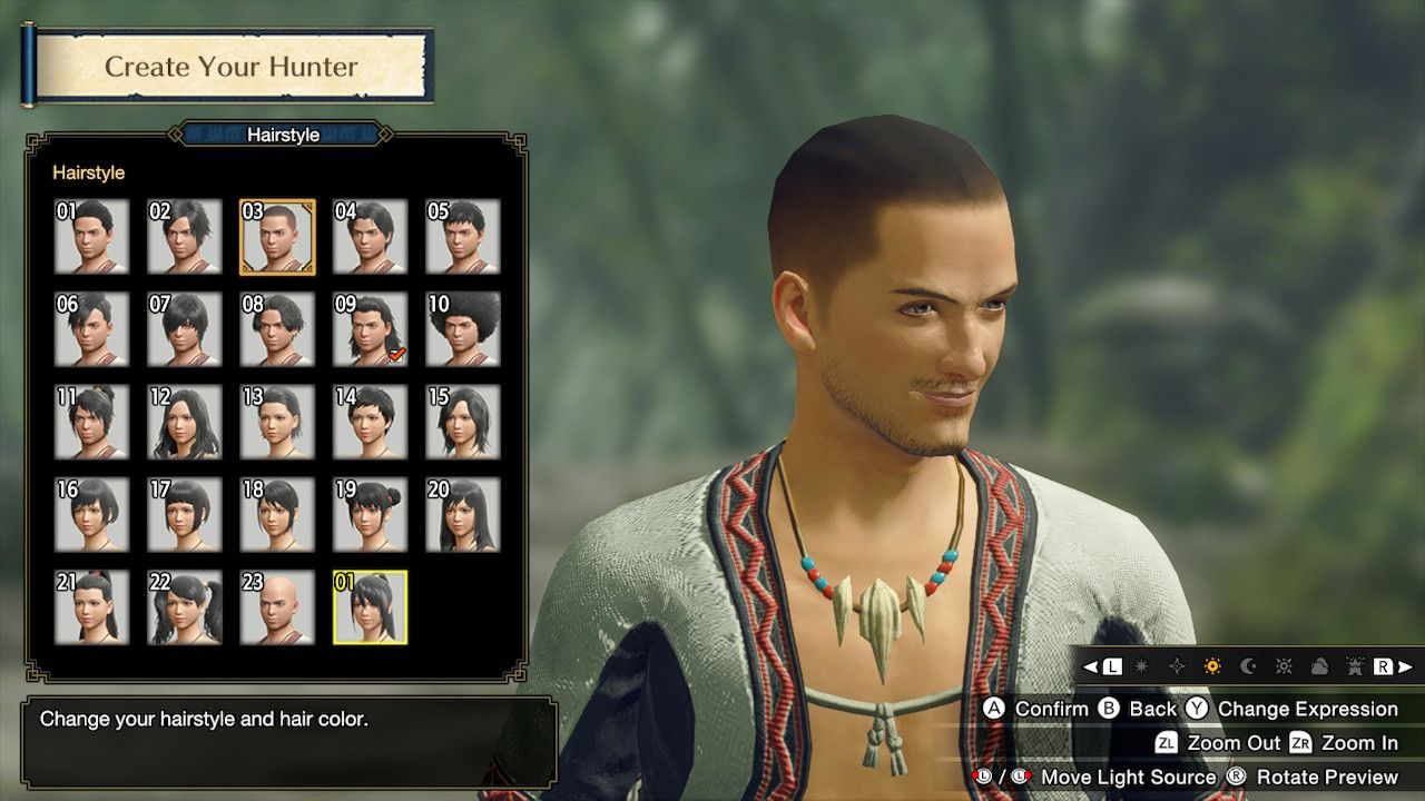 monster hunter rise hairstyle 1