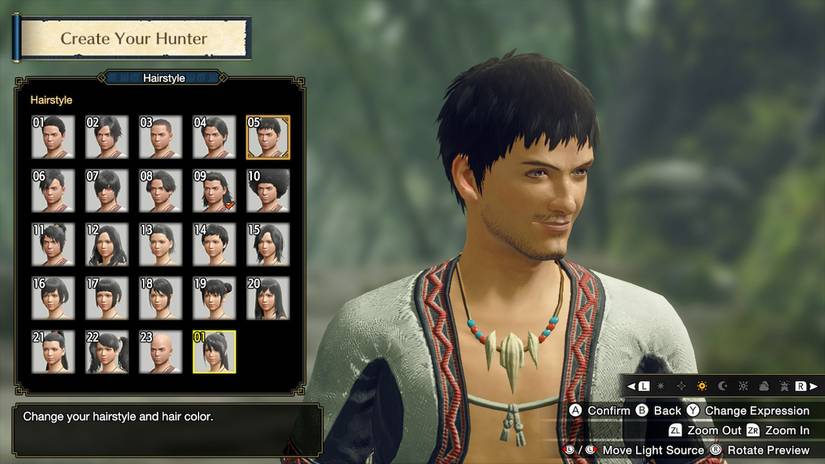 monster hunter rise hairstyle