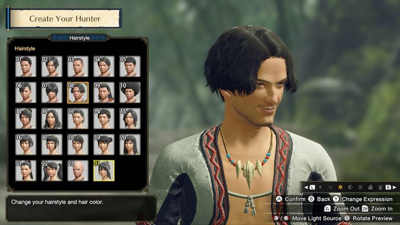 monster hunter rise hairstyle