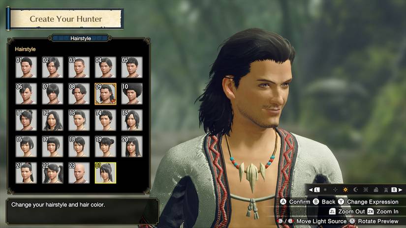 monster hunter rise hairstyle
