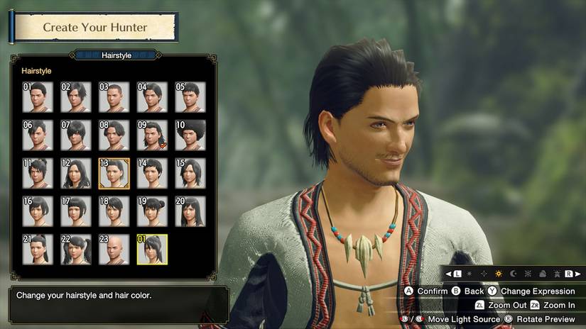 monster hunter rise hairstyle