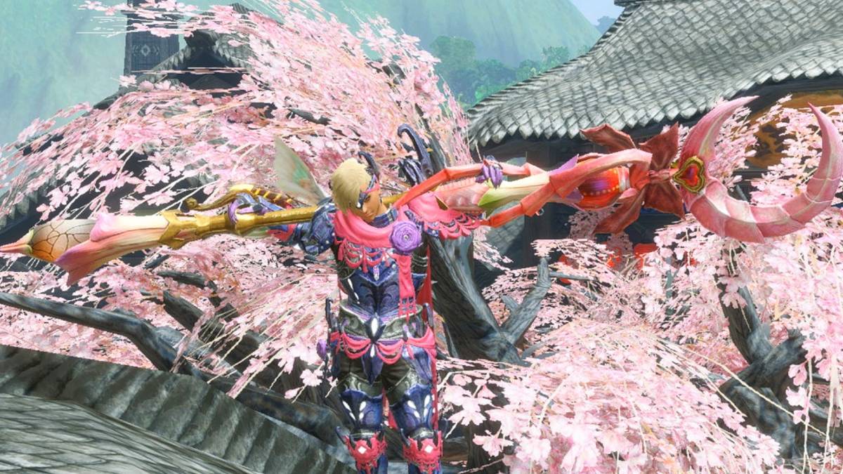 hunter with magia pitareen insect glaive