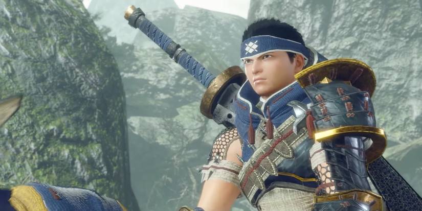 monster hunter rise male player