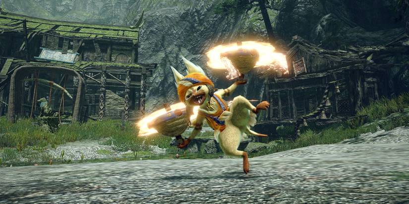 monster hunter rise palico support type