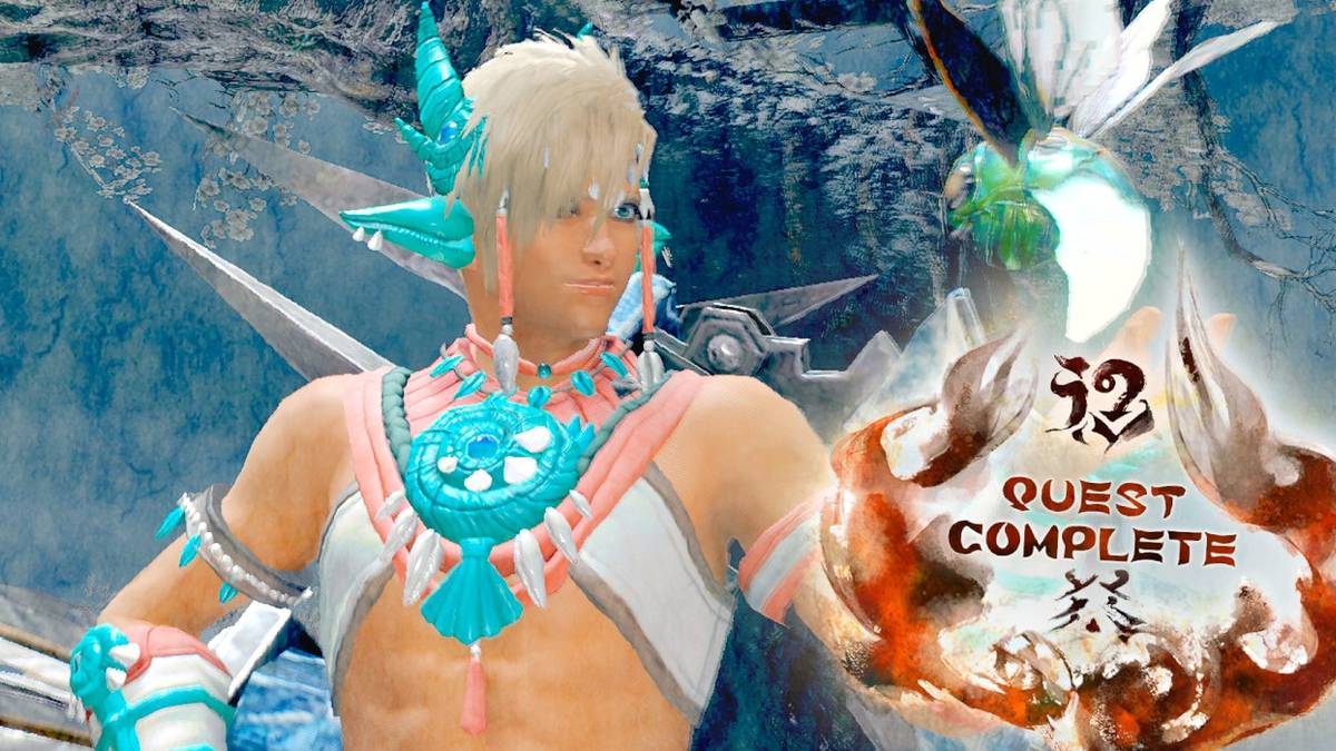 monster hunter rise quest complete screen