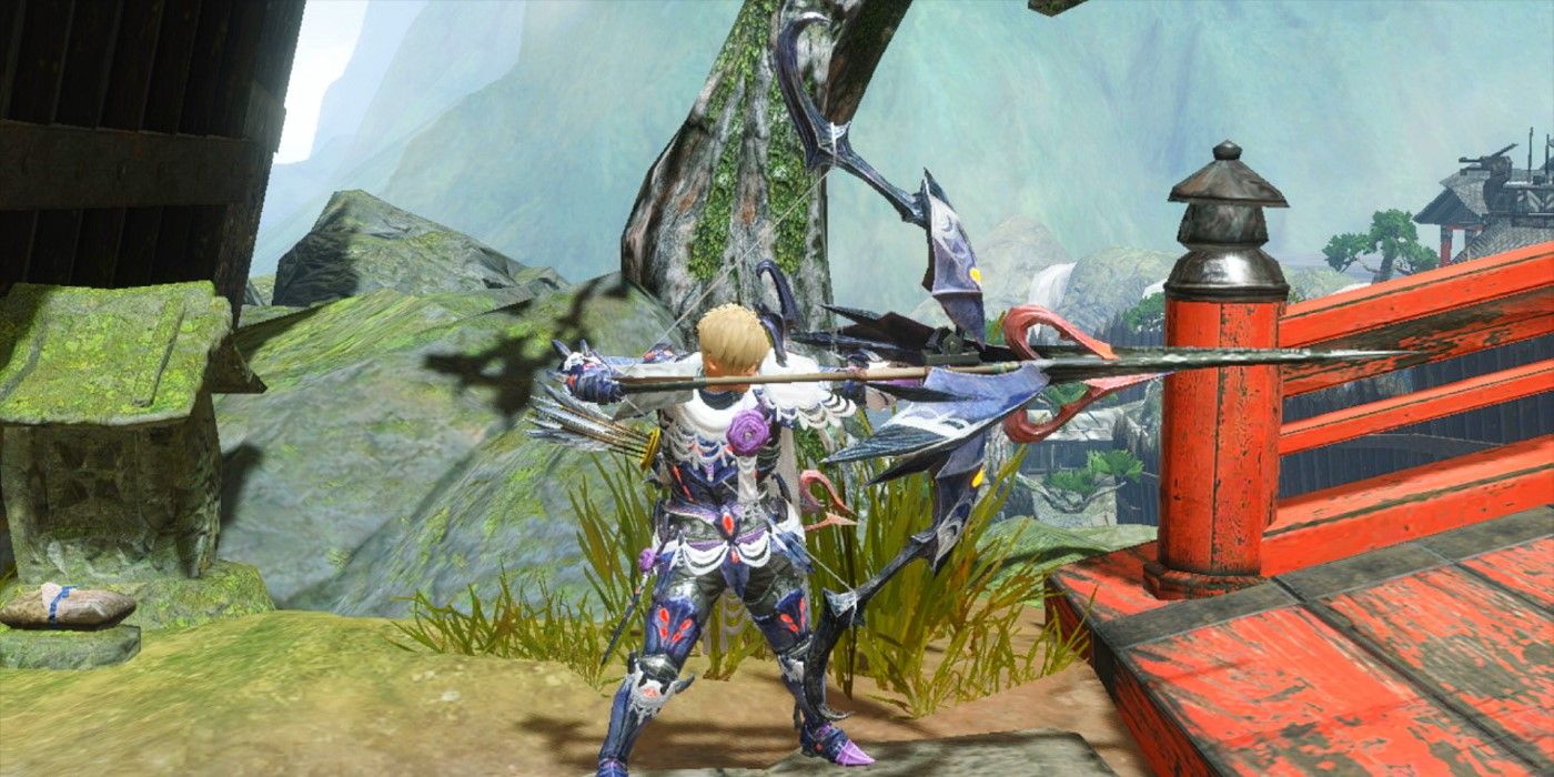 Hunter with Rakna-Kadki armor and bow