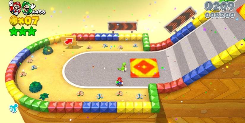 3d World, Mario kart