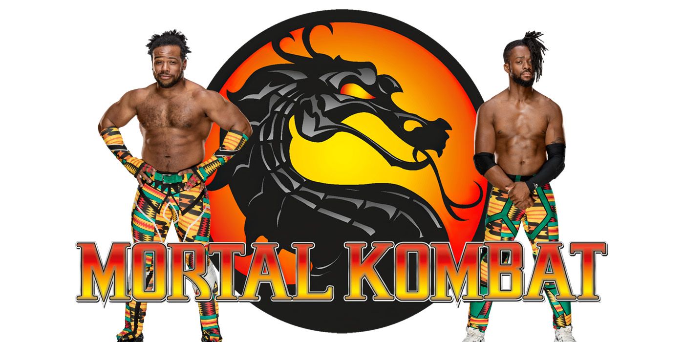 mortal kombat new day xavier woods kofi kingston