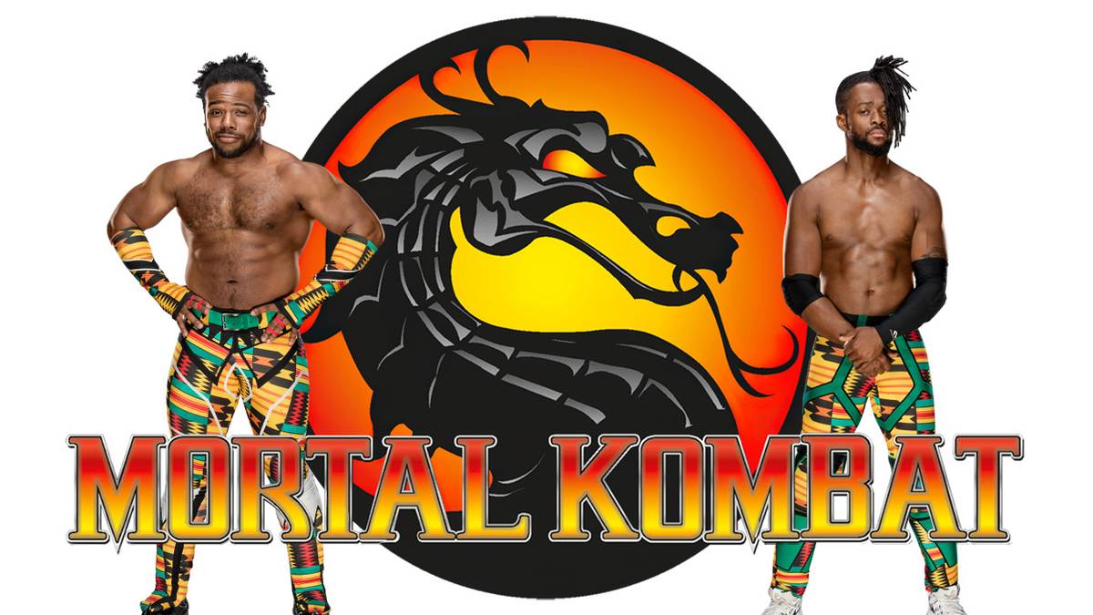 mortal kombat new day xavier woods kofi kingston