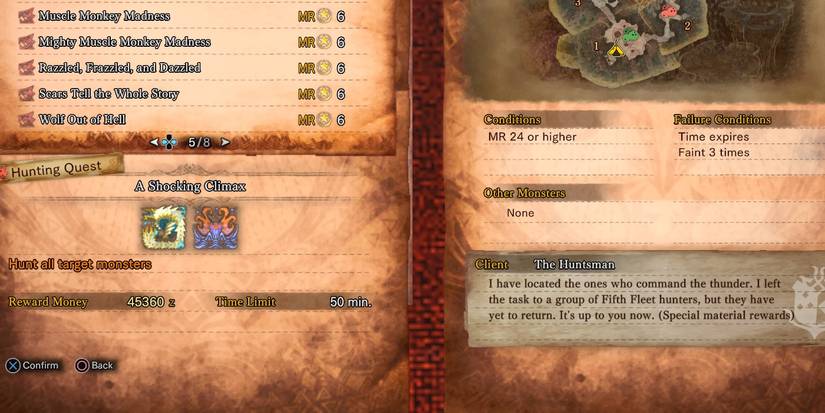 a shocking climax quest posting