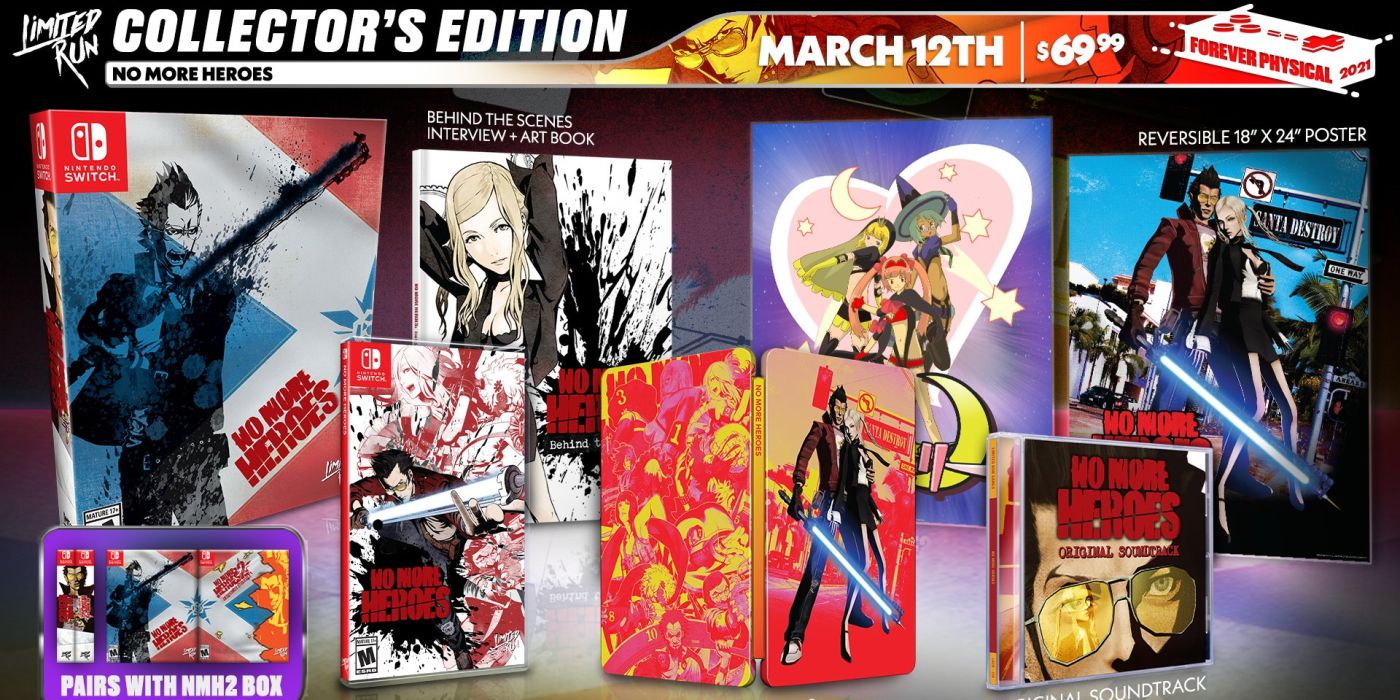 No More Heroes physical copies