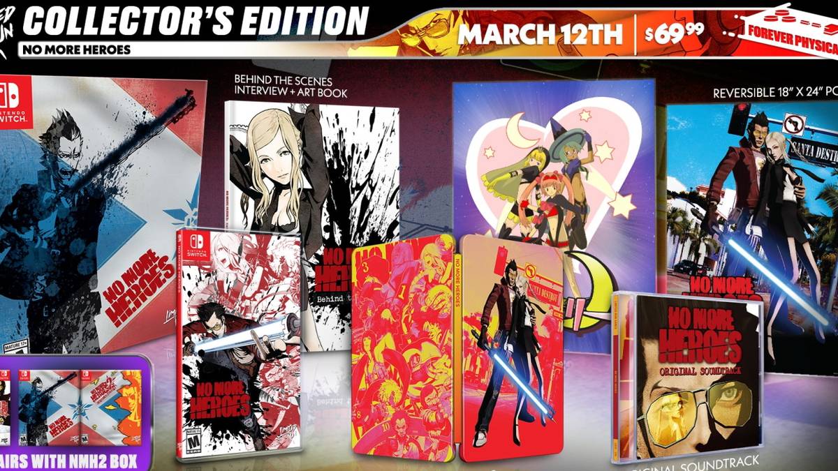 No More Heroes physical copies