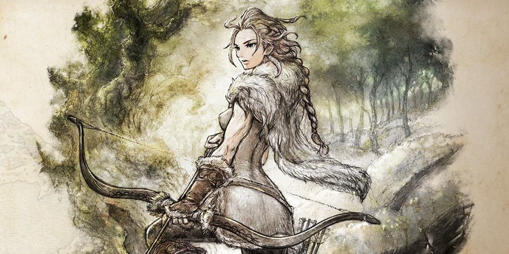 H'aanit from Octopath Traveler