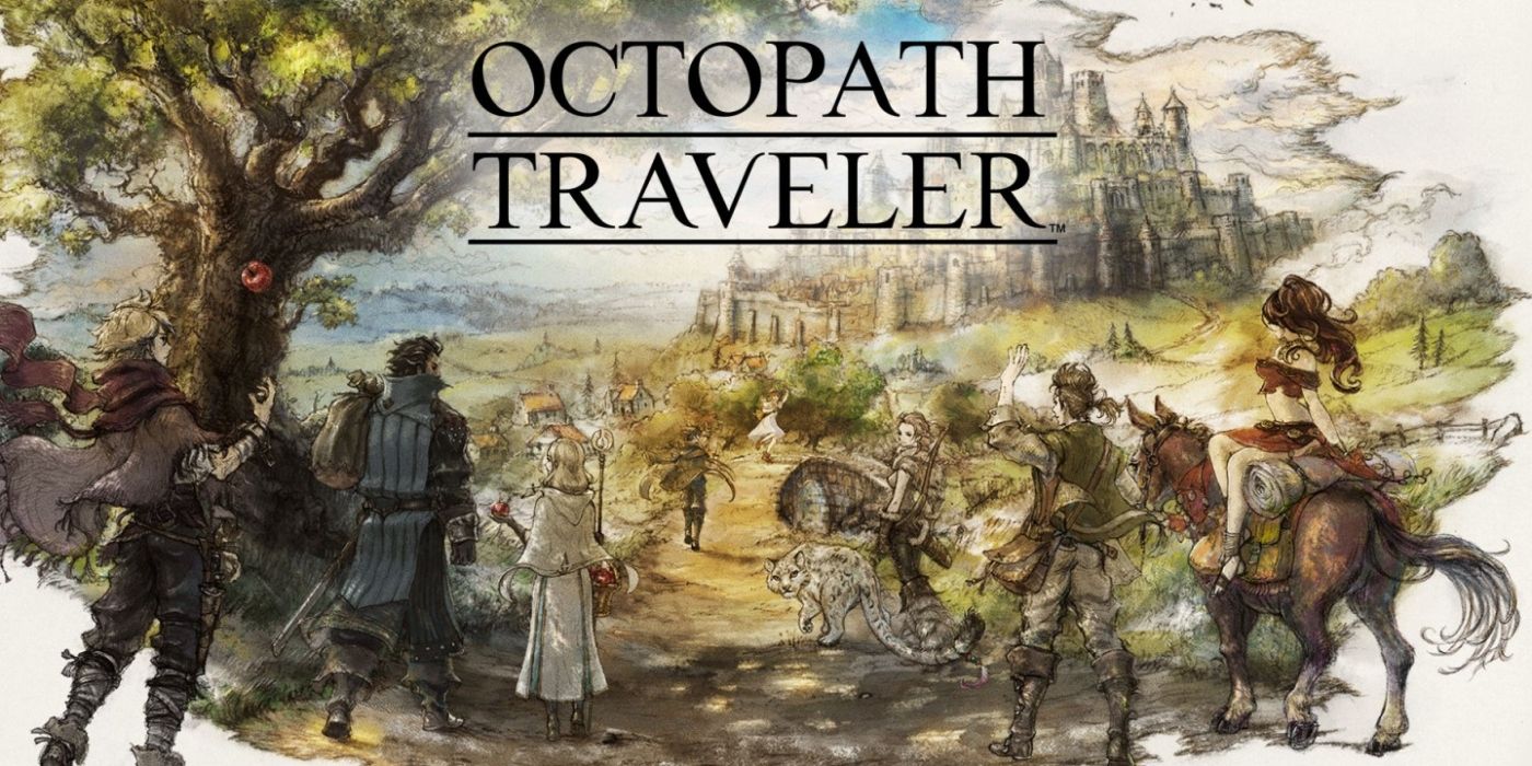 octopath traveler promotional art
