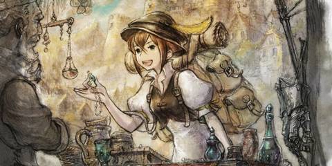 Tressa from Octopath Traveler