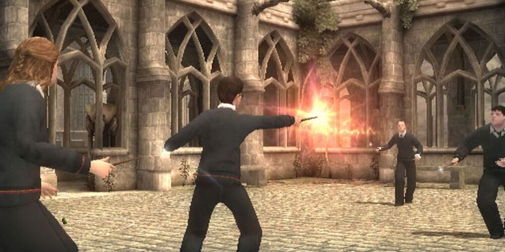 Harry Potter dueling
