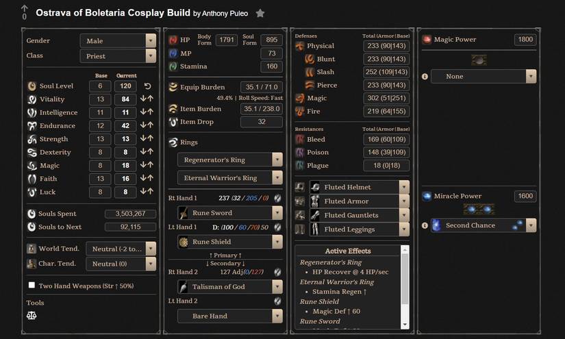 Cosplay Ostrava of Boletaria in Demon's Souls