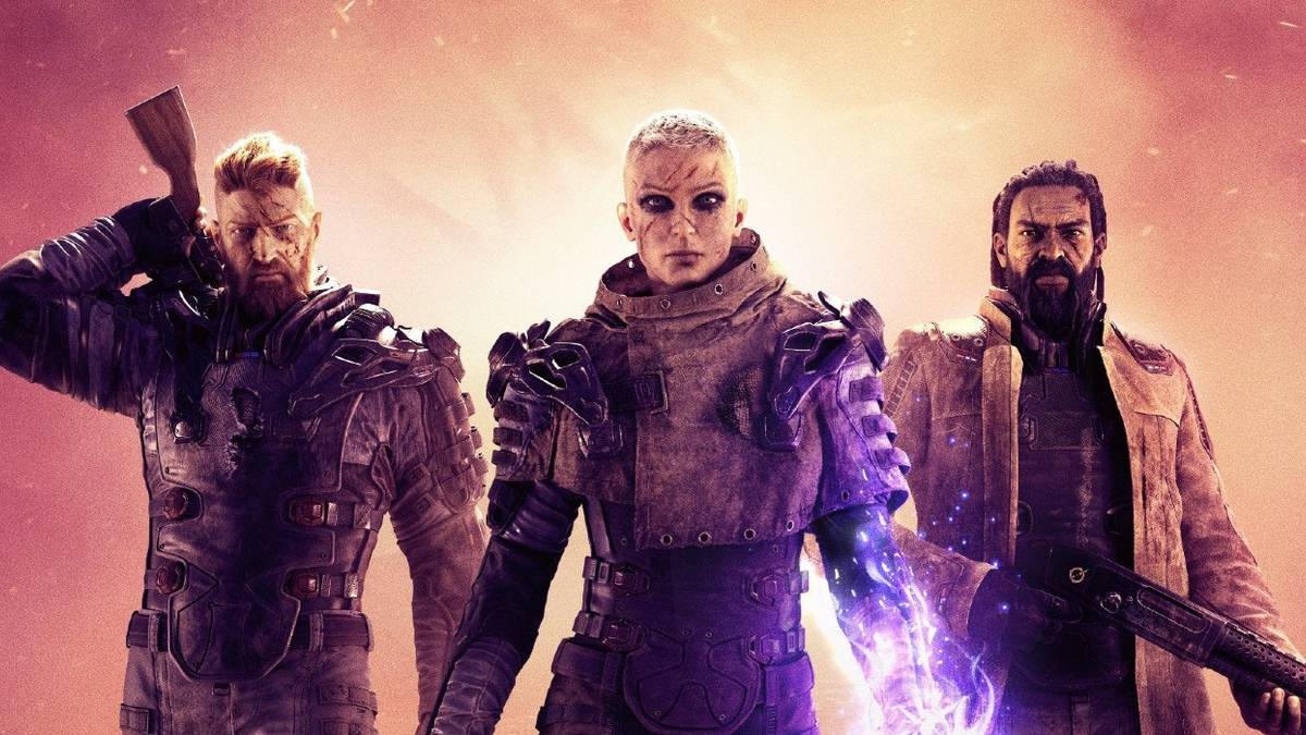 outriders characters closeup