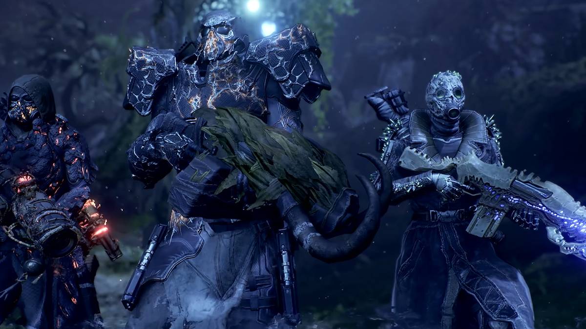 outriders fire team in jungle