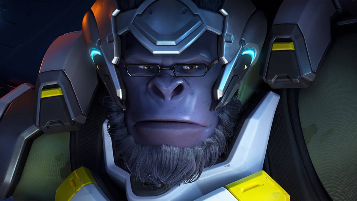 close-up of winston in overwatch 2